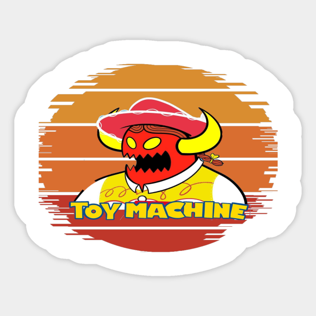 Toy machine Sticker by 2 putt duds